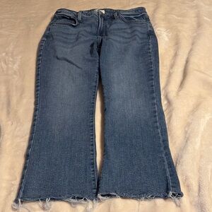 Womens 12 Lauren Conrad Cropped Jeans